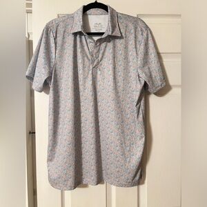 Men’s HUK polo, medium